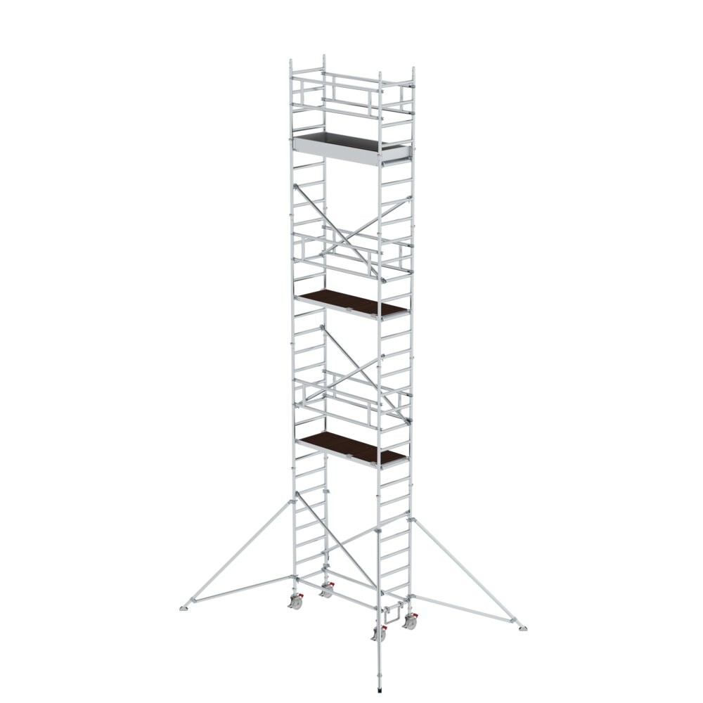 Rollgerüst 0,75 x 1,80 m mit Ausleger Plattformhöhe 7,55 m