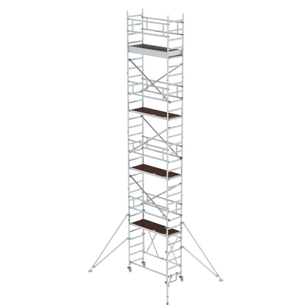 Klappgerüst 0,75 x 1,80 m mit Ausleger Plattformhöhe 7,96 m