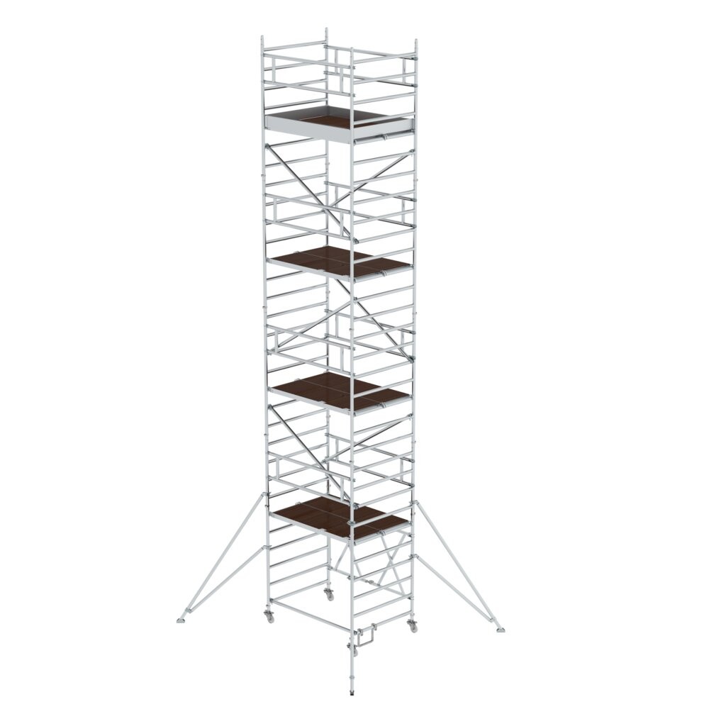 Klappgerüst 1,35 x 1,80 m mit Ausleger Plattformhöhe 7,96 m