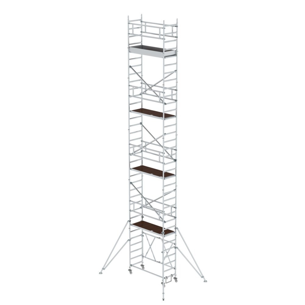 Klappgerüst 0,75 x 1,80 m mit Ausleger Plattformhöhe 9,08 m