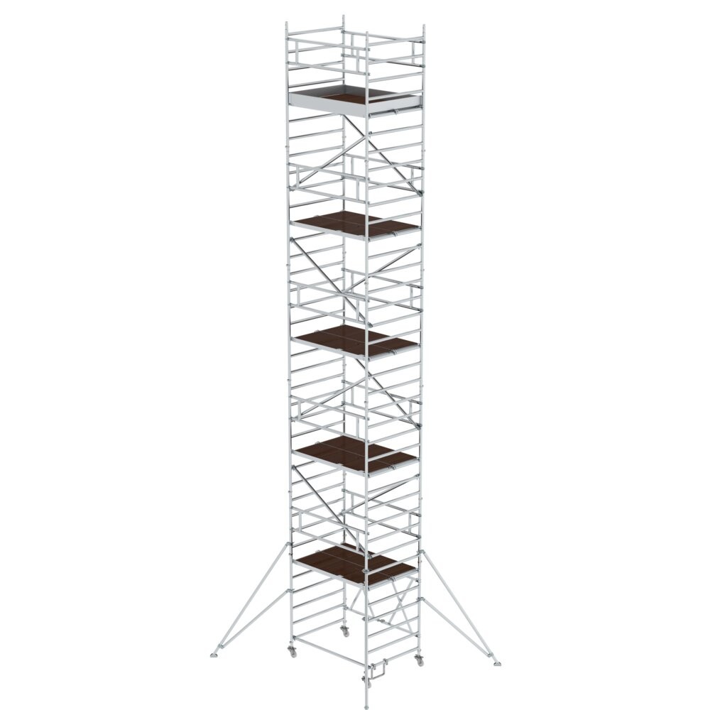 Klappgerüst 1,35 x 1,80 m mit Ausleger Plattformhöhe 9,92 m