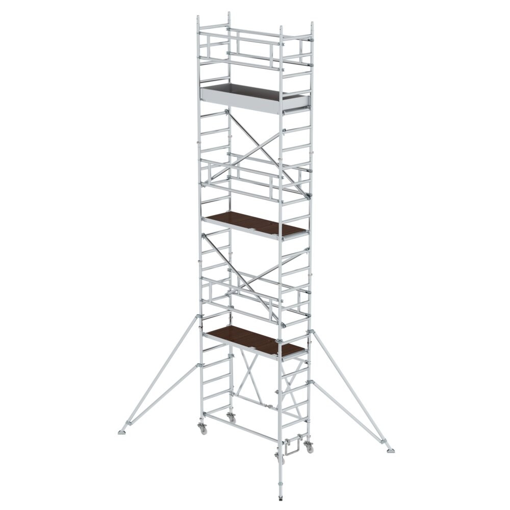 Klappgerüst 0,75 x 1,80 m mit Ausleger Plattformhöhe 6,00 m
