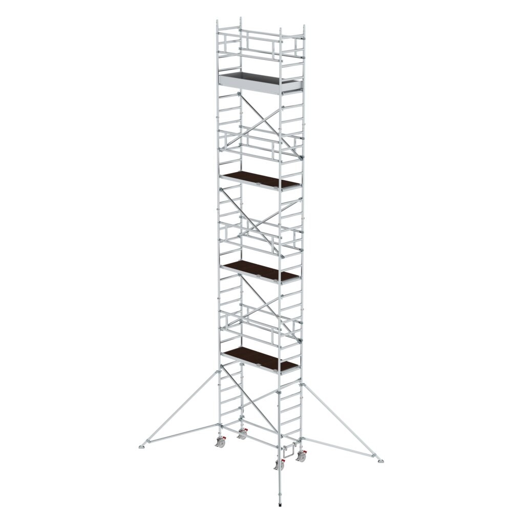 Rollgerüst 0,75 x 1,80 m mit Ausleger Plattformhöhe 8,39m
