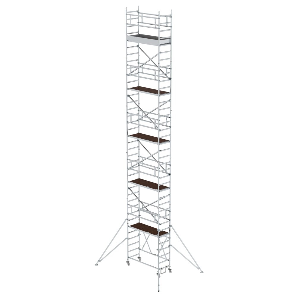 Klappgerüst 0,75 x 1,80 m mit Ausleger Plattformhöhe 9,92 m