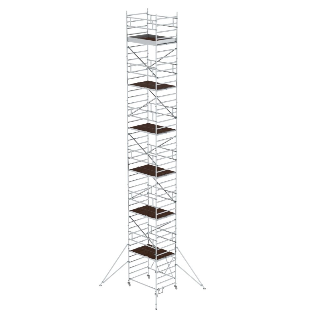 Klappgerüst 1,35 x 1,80 m mit Ausleger Plattformhöhe 11,88 m